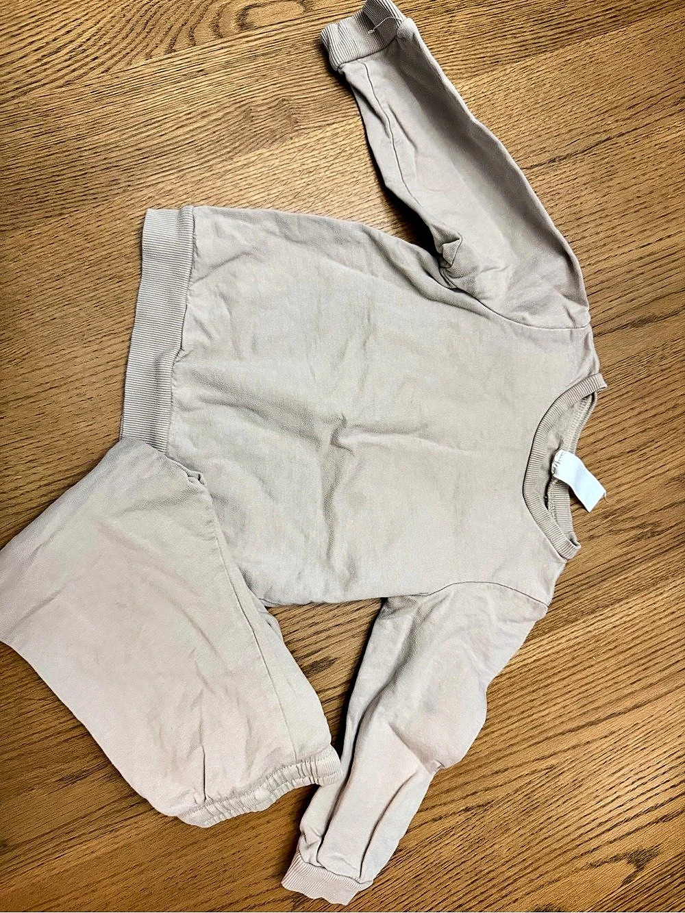 H&M Organic Cotton Sweatshirt and Joggers Set Size 3T